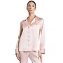 Pijama Feminino Cetim Manga Longa Rosê Revedenfant