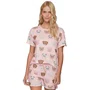 Pijama Feminino Curto Bearmily Love Lua Lua