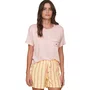 Pijama Feminino Curto Blush Honey Lua Lua