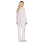 Pijama Feminino em Fleece com Bordado Coziness Lua Luá