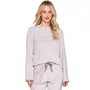 Pijama Feminino em Fleece com Bordado Coziness Lua Luá