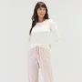 Pijama Feminino Lacinhos Rosa Cor com Amor