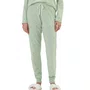 Pijama Feminino Longo Poás e Corações Verde Cor com Amor