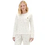 Pijama Feminino Malha Off Micro Ursos Cor com Amor