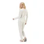 Pijama Feminino Malha Off Micro Ursos Cor com Amor