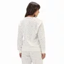 Pijama Feminino Moletinho Poás e Corações Cor com Amor