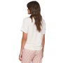 Pijama Feminno Manga Curta Casual Shali Lua Lua