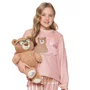 Pijama Infantil Fleece Special Duet Lua Lua