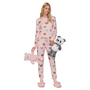 Pijama Feminino Jogger Bearmily Love Lua Lua