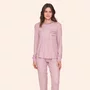 Pijama Jogger Feminino Calm Nights Rosa Lua Lua