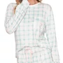 Pijama Jogger Feminino Xadrez Morning Lover Lua Lua