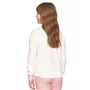Pijama Jogger Infantil Feminino Poá Bordado Lovely Lua Lua