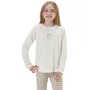 Pijama Kids com Legging Composê Pinguins Fofos Cor com Amor