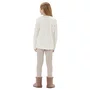 Pijama Kids com Legging Composê Pinguins Fofos Cor com Amor