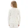 Pijama Kids Malha Off Micro Ursos Cor com Amor