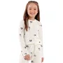 Pijama Kids Menina Ursinhos Panda Off Cor Com Amor