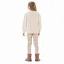 Pijama Kids Moletinho Flanelado Ursos Abraço Cor com Amor