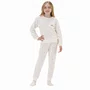 Pijama Kids Moletinho Poás e Corações Cor com Amor
