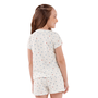 Pijama Kids Shorts Off Urso Polar Cor Com Amor