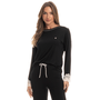 Pijama Longo Acacia Preto Daniela Tombini