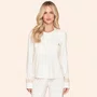 Pijama Longo Comfort Serenity Off White Lua Lua