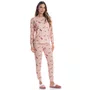 Pijama Longo Cute Love Rosa Daniela Tombini