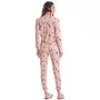 Pijama Longo Cute Love Rosa Daniela Tombini