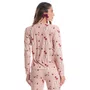 Pijama Longo Cute Love Rosa Daniela Tombini