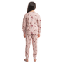 Pijama Longo Infantil Cute Love Rosa Daniela Tombini