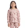 Pijama Longo Infantil Cute Love Rosa Daniela Tombini