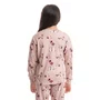 Pijama Longo Infantil Cute Love Rosa Daniela Tombini