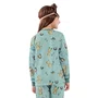 PIjama Longo Infantil Flanelado Juntos Na Neve Cor Com Amor
