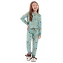 PIjama Longo Infantil Flanelado Juntos Na Neve Cor Com Amor