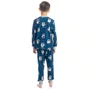 Pijama Longo Infantil Jogger Lyla Ski Azul Marinho Daniela Tombini