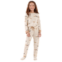 Pijama Longo Infantil Listras Salcichinhas Cor Com Amor