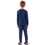 Pijama Longo Infantil Menino Marinho Fun Cor Com Amor