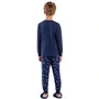 Pijama Longo Infantil Menino Marinho Fun Cor Com Amor