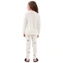 Pijama Longo Infantil Quentinho Pandinhas Cor Com Amor