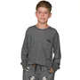 Pijama Longo Jogger Masculino Infantil Music On Lua Lua