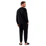 Pijama Longo Masculino Basic Preto Cor Com AMor