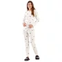 Pijama Longo Off Ursinhos Panda Cor Com Amor