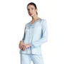 Pijama Longo Visco e Renda Azul Claro Aurora Revedenfant