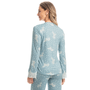 Pijama Longo Wide Angelina Azul Claro Daniela Tombini