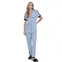 Pijama M/C e Calça Micheli Mescla e Preto Miss Victtoria