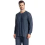 Pijama Masculino Cashmere Longo Marinho Tombini