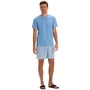 Pijama Masculino Coqueiros Azul Cor Com Amor