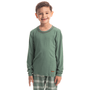 Pijama Masculino Infantil Longo Enjoy Verde Tombini