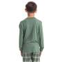 Pijama Masculino Infantil Longo Enjoy Verde Tombini