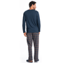 Pijama Masculino Longo Cozy Marinho Tombini