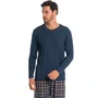 Pijama Masculino Longo Cozy Marinho Tombini
